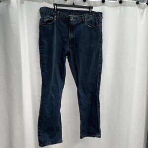 Polo Ralph Lauren Authentic Dungarees Mens Blue Straight Leg Jeans Made in USA